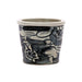 Legend of Asia Giftware Legend of Asia Black SIlla Orchild Pot Twisted Flower