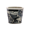 Legend of Asia Giftware Legend of Asia Black SIlla Orchild Pot Twisted Flower