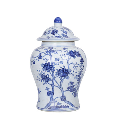Legend of Asia Giftware Legend of Asia Blossom Tree Porcelain Temple Jar