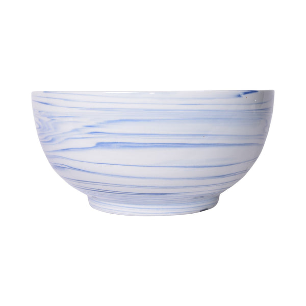 Legend of Asia Giftware Legend of Asia Blue And White Marblized Bowl