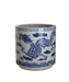 Legend of Asia Giftware Legend of Asia Blue And White Orchid Pot Dragon Sea Wave