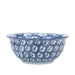 Legend of Asia Giftware Legend of Asia Blue And White Porcelain Bowl Sea Wave Motif