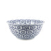 Legend of Asia Giftware Legend of Asia Blue And White Porcelain Bowl Turtle Shell Motif