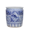 Legend of Asia Giftware Legend of Asia Blue And White Porcelain Fish Planter With Lion Handle