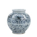 Legend of Asia Giftware Legend of Asia Blue And White Small Jar Sea Flower