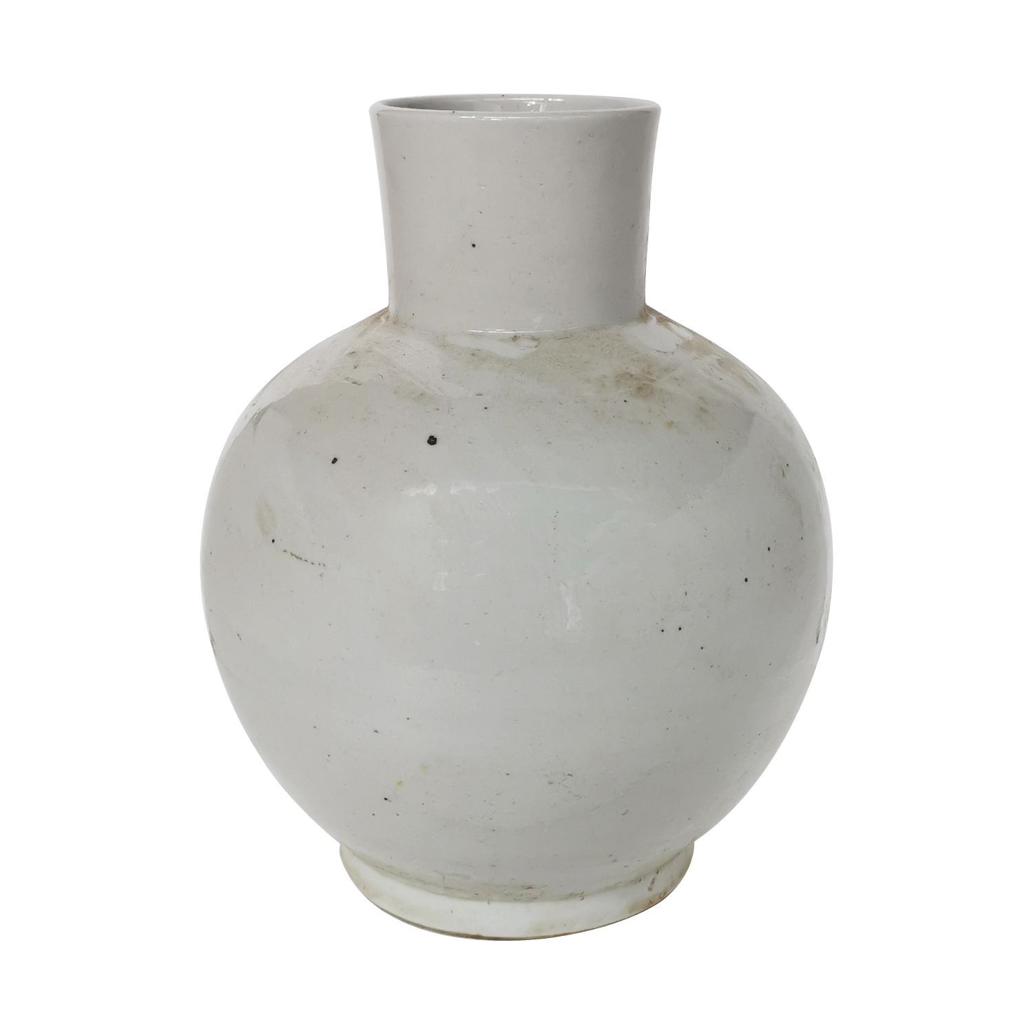 Legend of Asia Giftware Legend of Asia Busan White Balloon Vase Small