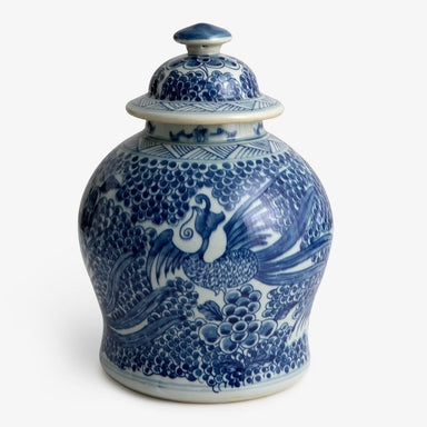 Legend of Asia Giftware Legend of Asia BW Phoenix Temple Jar - Small