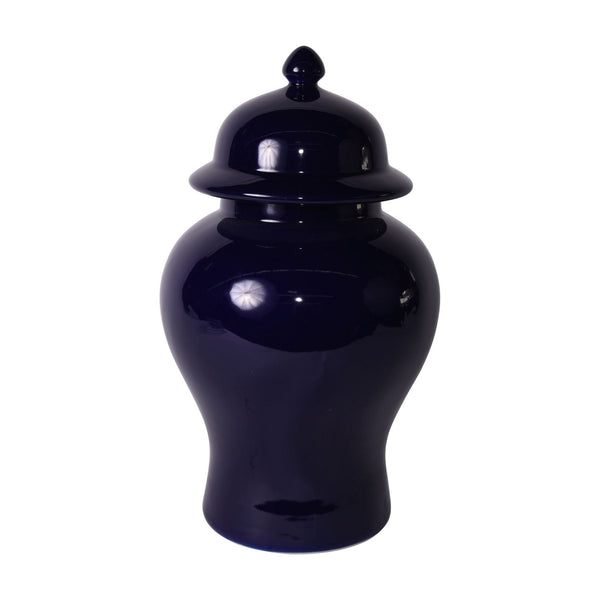 Legend of Asia Giftware Legend of Asia Cobalt Blue Temple Jar - M