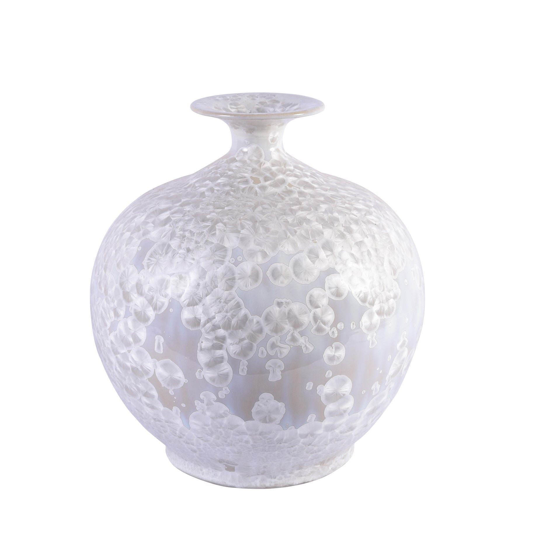 Legend of Asia Giftware Legend of Asia Crystal Shell Pomegranate Vase