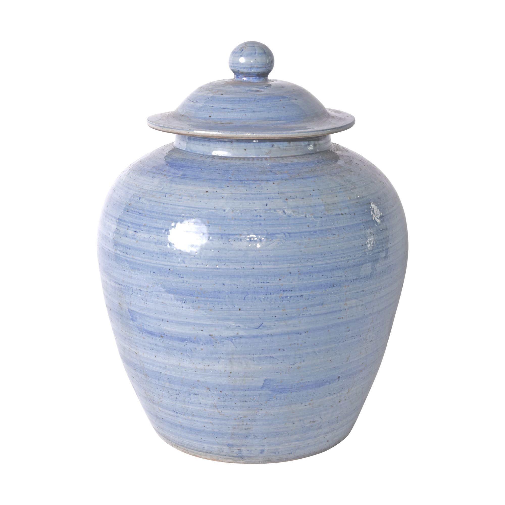 Legend of Asia Giftware Legend of Asia Denim Blue Village Lidded Jar