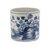 Legend of Asia Giftware Legend of Asia Dynasty Blue And White Orchid Pot Bird Floral Motif