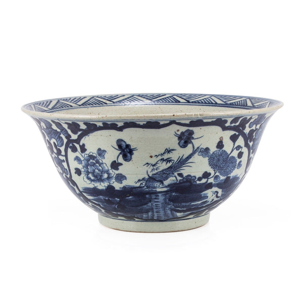 Legend of Asia Giftware Legend of Asia Dynasty Bowl Bird Floral Medallion Motif