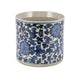 Legend of Asia Giftware Legend of Asia Dynasty Orchid Pot Twisted Peony Motif Large
