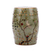 Legend of Asia Giftware Legend of Asia Famille Rose Green Stool Parrot Floral Motif