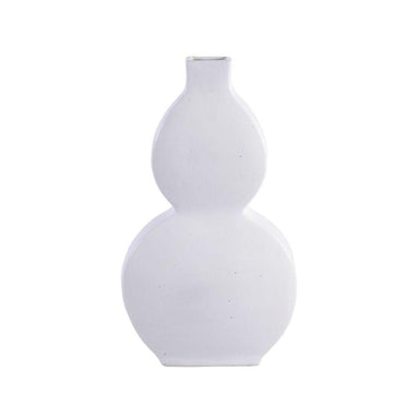 Legend of Asia Giftware Legend of Asia Flat Gourd Vase - Matte White