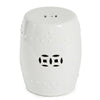 Legend of Asia Giftware Legend of Asia Garden Stool - White