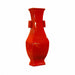 Legend of Asia Giftware Legend of Asia Hex Vase Wide Lip - Cinnabar Red