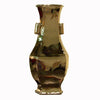 Legend of Asia Giftware Legend of Asia Hex Vase Wide Lip - Silver