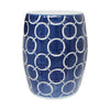 Legend of Asia Giftware Legend of Asia Indigo Blue Circle Garden Stool