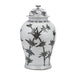Legend of Asia Giftware Legend of Asia Indigo Temple Jar Bamboo Motif