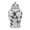 Legend of Asia Giftware Legend of Asia Indigo Temple Jar Bamboo Motif