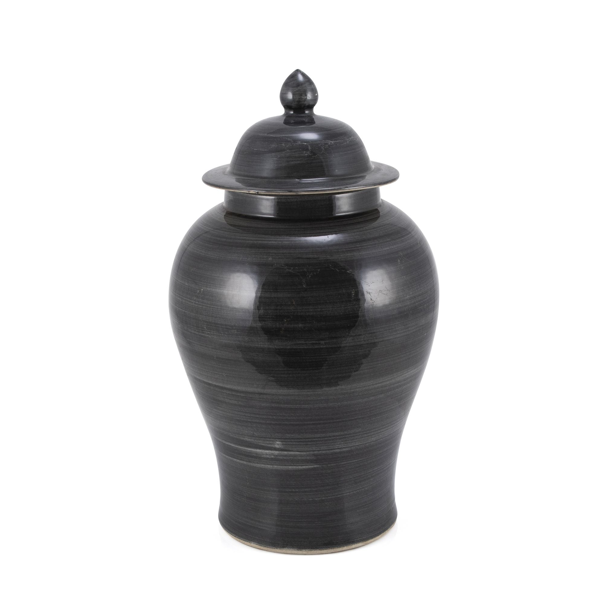 Gray Ceramic Jar - Small