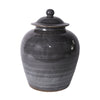 Legend of Asia Giftware Legend of Asia Iron Gray Village Lidded Jar