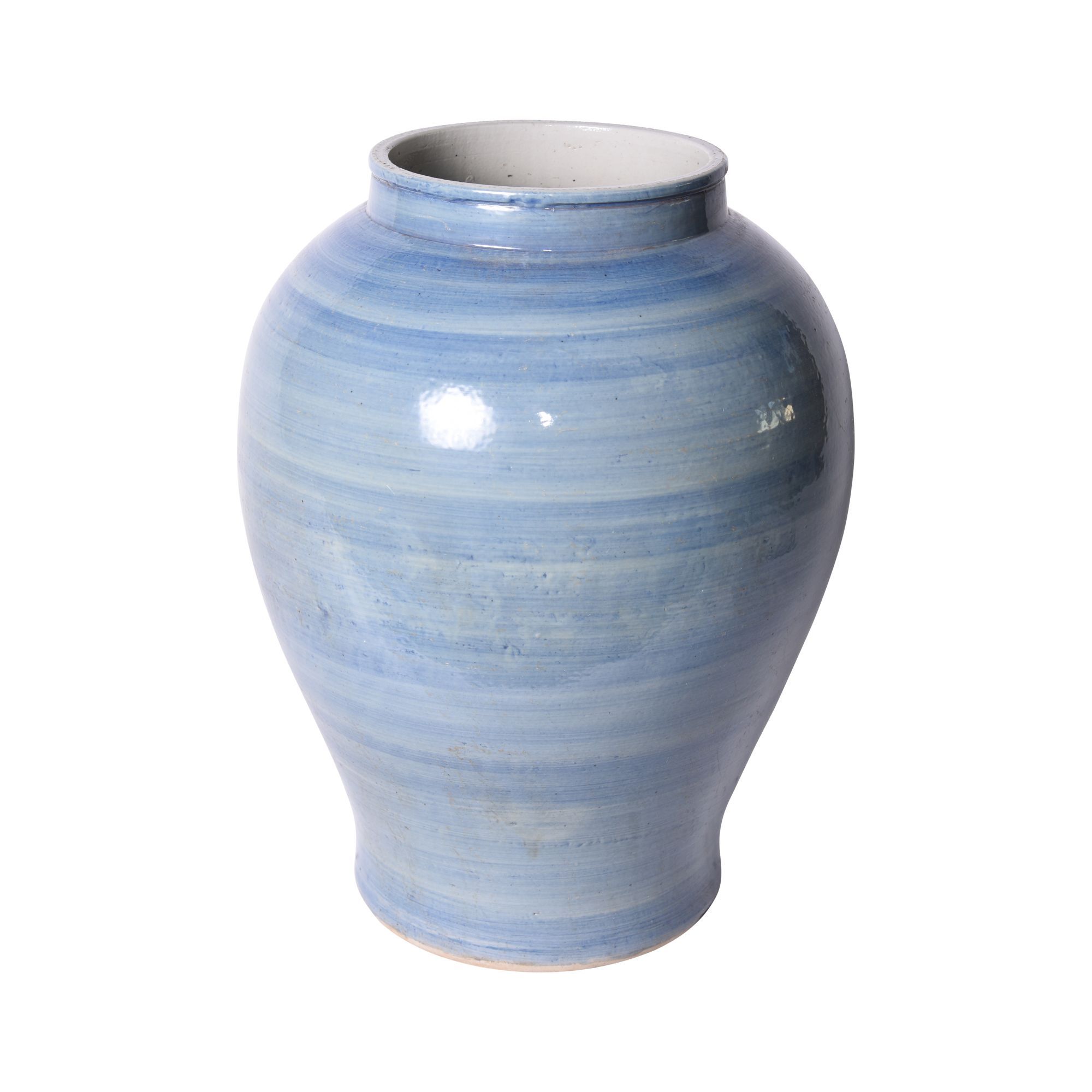 Legend of Asia Giftware Legend of Asia Lake Blue Open Top Jar Small