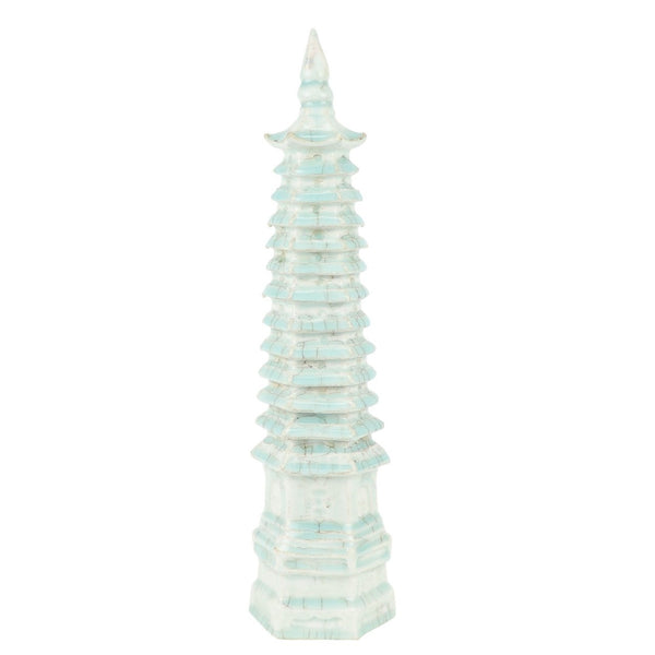 Legend of Asia Giftware Legend of Asia Light Celadon Crackled Pagoda