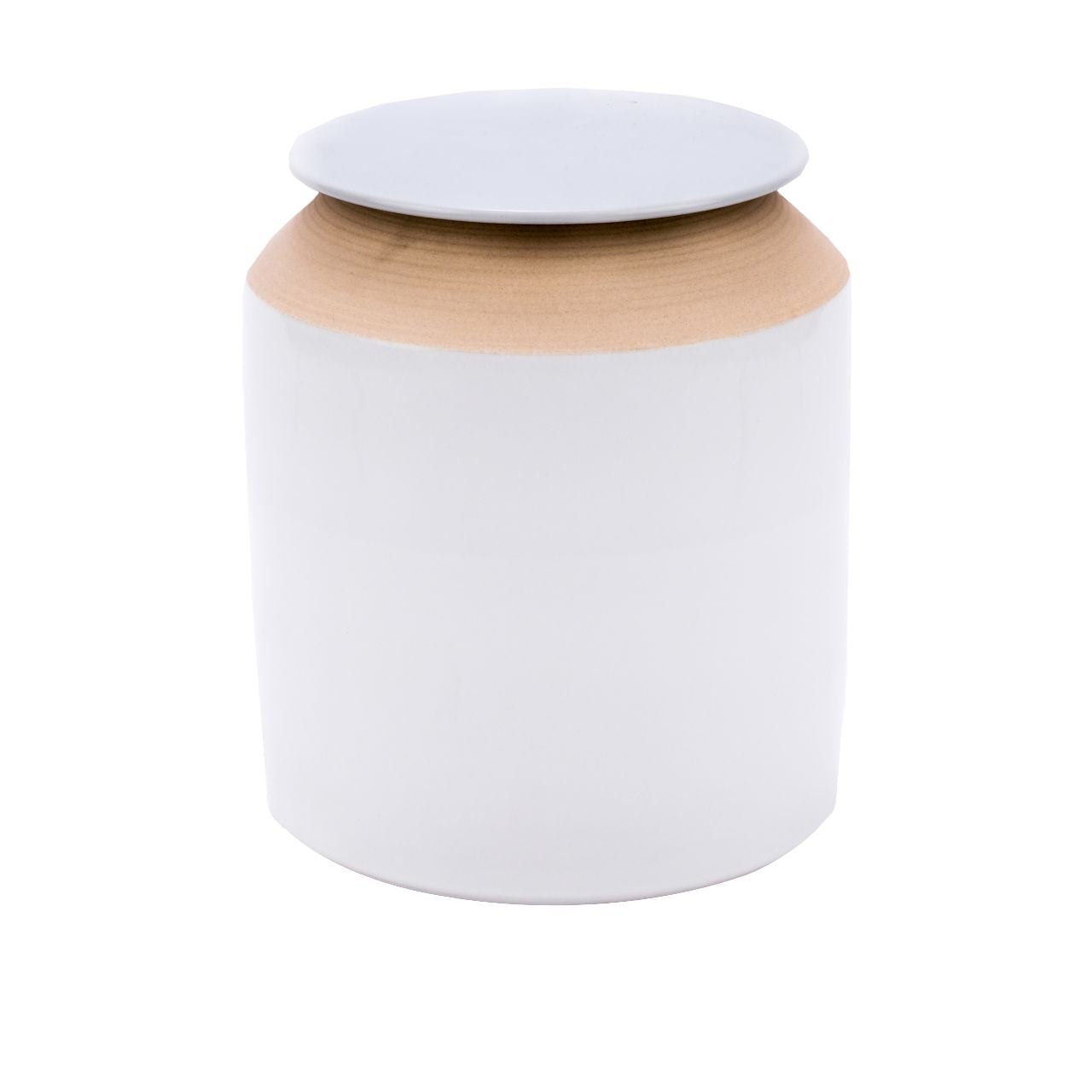 Legend of Asia Giftware Legend of Asia Matte White Lidded Jar - Large