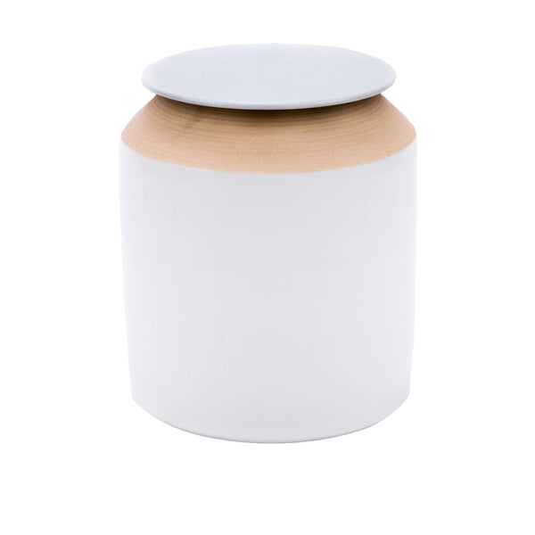 Legend of Asia Giftware Legend of Asia Matte White Lidded Jar - Large