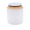 Legend of Asia Giftware Legend of Asia Matte White Lidded Jar - Large