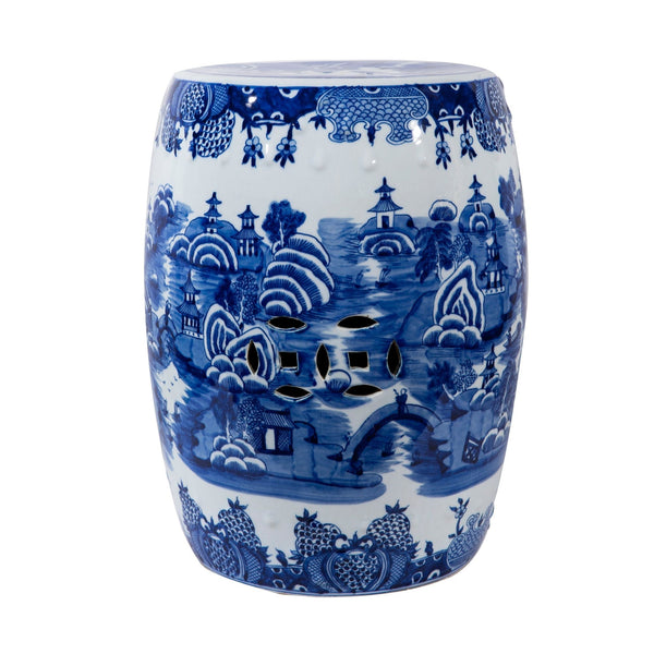 Legend of Asia Giftware Legend of Asia Mountain Pagoda Garden Stool