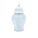Legend of Asia Giftware Legend of Asia Octagonal Temple Jar Light Blue Crackle -M