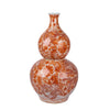 Legend of Asia Giftware Legend of Asia Orange Dragon Gourd Vase