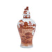 Legend of Asia Giftware Legend of Asia Orange Slim Jar Landscape Motif