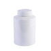 Legend of Asia Giftware Legend of Asia Round Tea Jar 13H - White