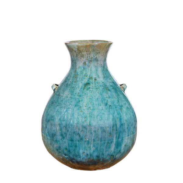 Legend of Asia Giftware Legend of Asia Speckled Green Double Handle Sake Vase