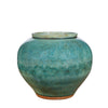 Legend of Asia Giftware Legend of Asia Speckled Green Linen Textured Jar Small