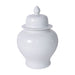 Legend of Asia Giftware Legend of Asia Temple Jar White Crackle - S
