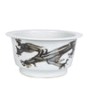 Legend of Asia Giftware Legend of Asia Underglaze Red Flower Pot Dragon Motif