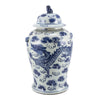 Legend of Asia Giftware Legend of Asia Village Dragon Temple Jar Lion Handle