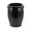 Legend of Asia Giftware Legend of Asia Vintage Black Glazed Double Handle Liquor Jar