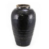Legend of Asia Giftware Legend of Asia Vintage Black Glazed Wine Jar - Large