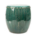 Legend of Asia Giftware Legend of Asia Vintage Green Large Stool Drum Nail