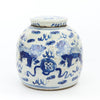 Legend of Asia Giftware Legend of Asia Vintage Ming Jar Lion Motif - Small