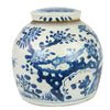 Legend of Asia Giftware Legend of Asia Vintage Ming Jar Plum Lily Pad Motif - Large