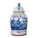 Legend of Asia Giftware Legend of Asia Vintage Temple Jar Four Season Plants - Small