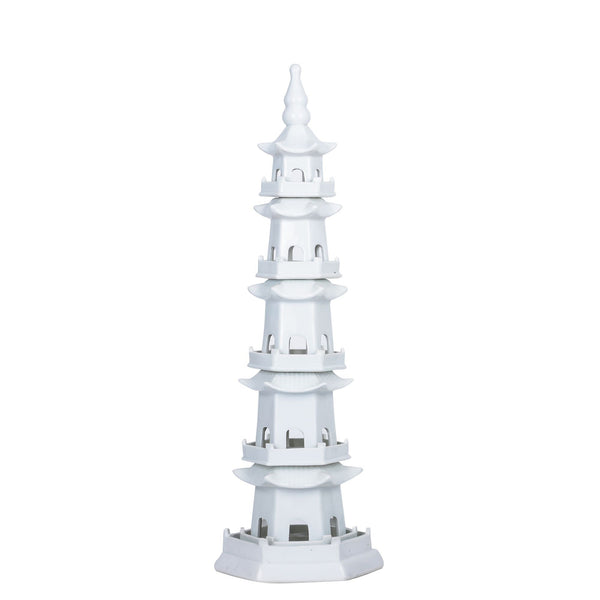 Legend of Asia Giftware Legend of Asia White Pagoda 5 Tier