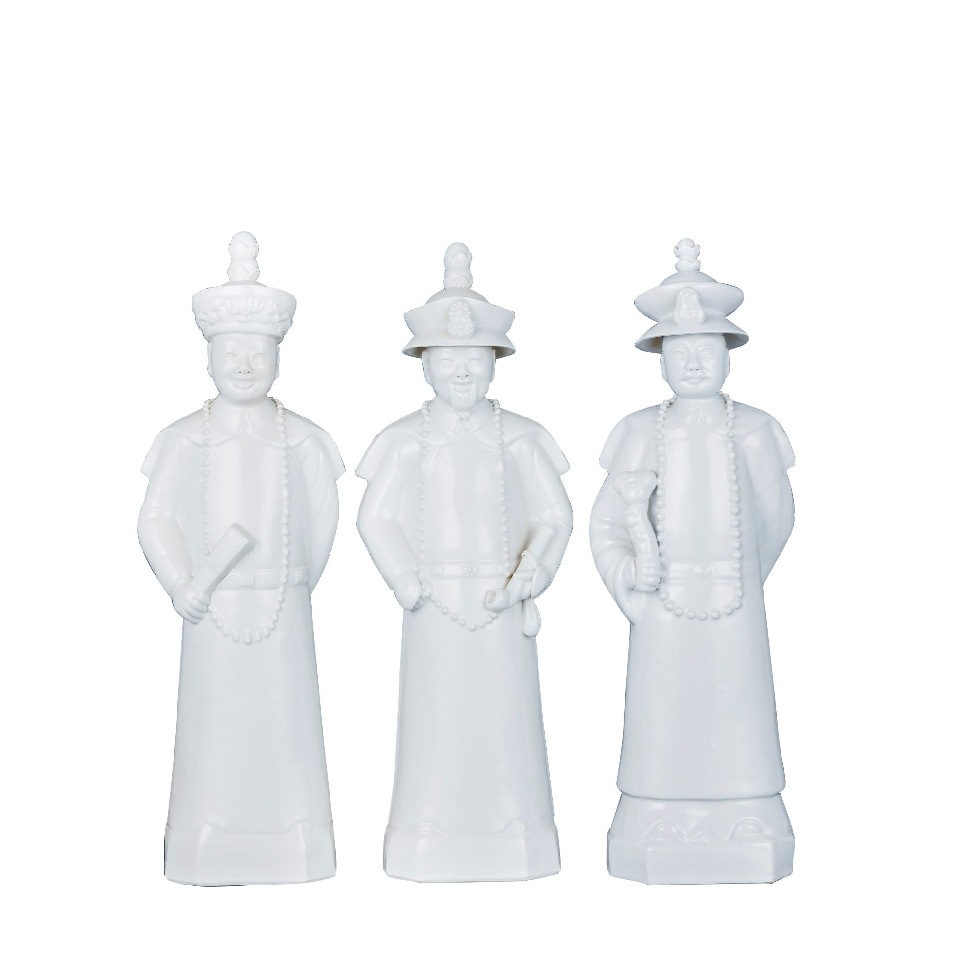 Legend of Asia Giftware Legend of Asia White Qing Emperors of 3 Generations - M